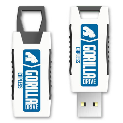GorillaDrive Capless USB 2.0 